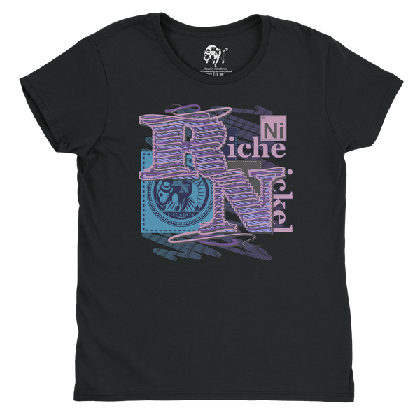 Threaded Nickel-Ice Cream Women's Tee