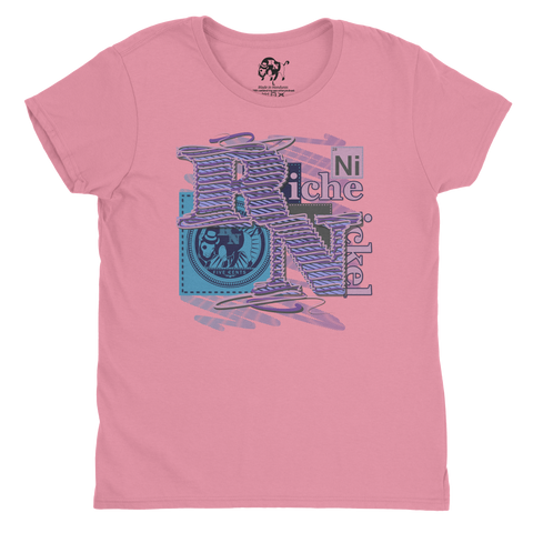 Threaded Nickel-Ice Cream Women's Tee