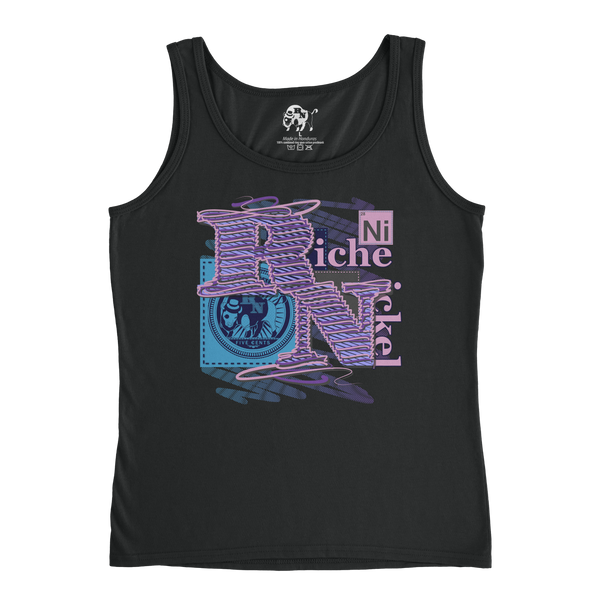 Threaded Nickel-Ice Cream Women's Tank-top