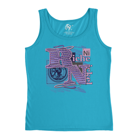 Threaded Nickel-Ice Cream Women's Tank-top