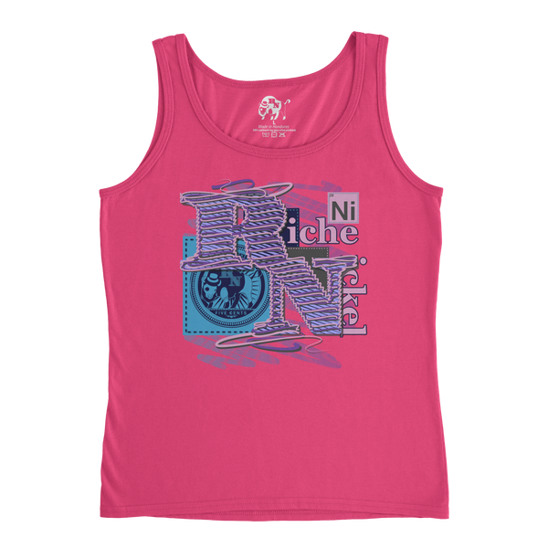 Threaded Nickel-Ice Cream Women's Tank-top
