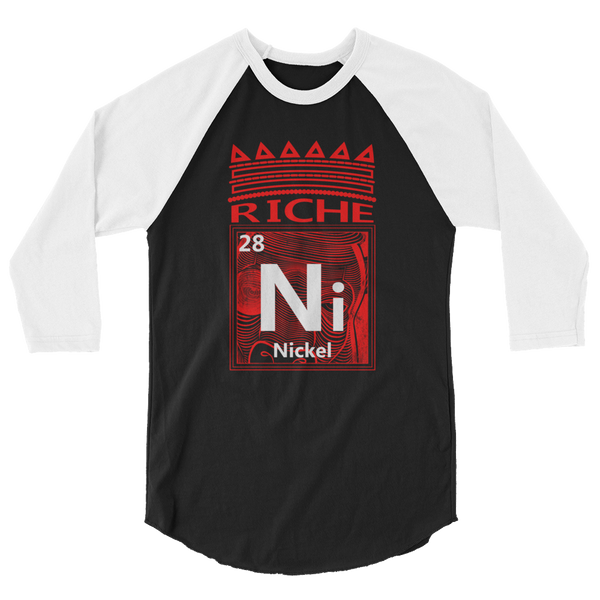 Crown Nickel-Redpop Raglan Tee