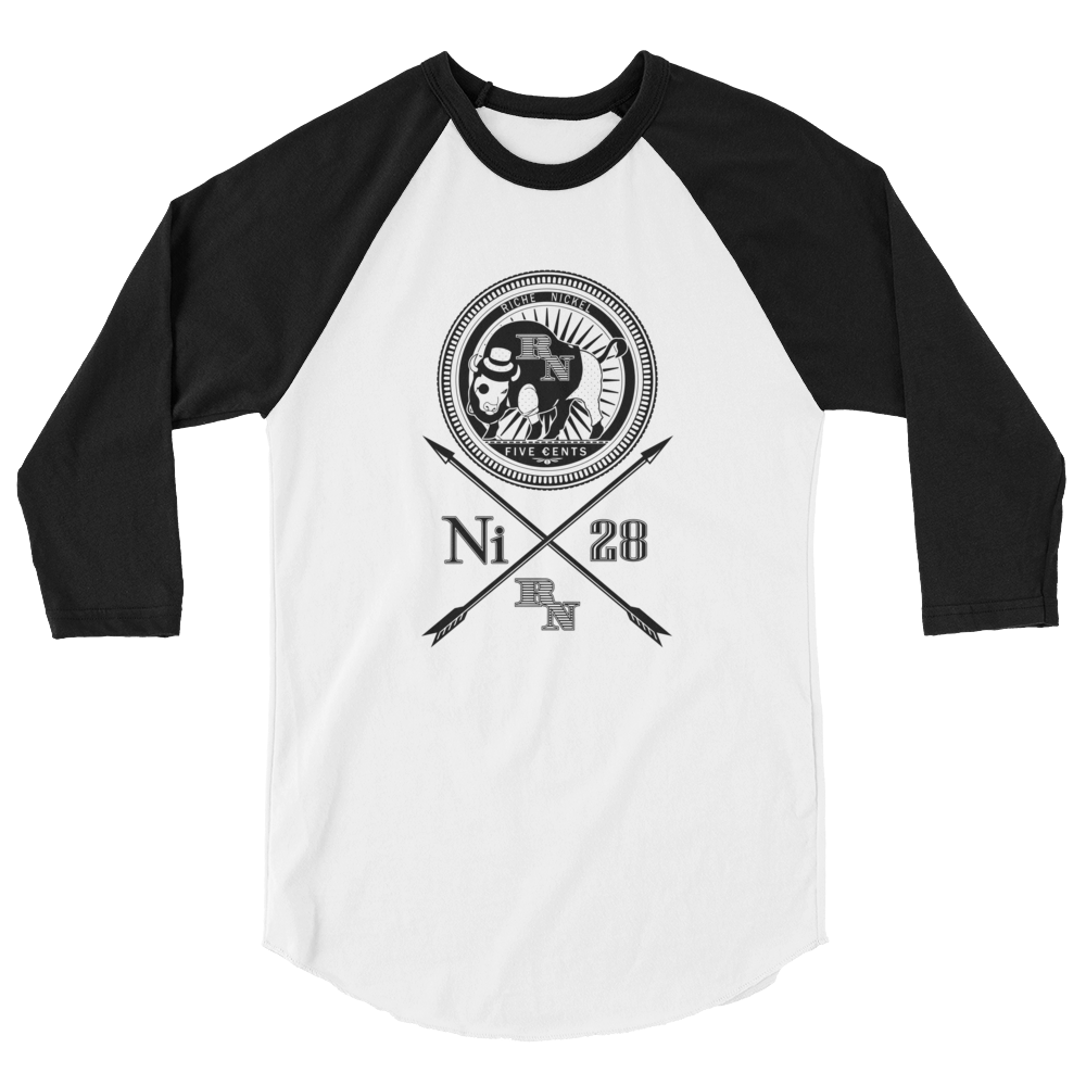 Crossed Nickel Raglan Tee