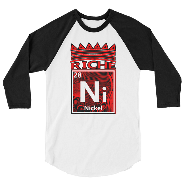 Crown Nickel-Redpop Raglan Tee
