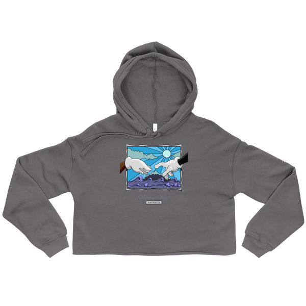 Riche Wage Crop Hoodie